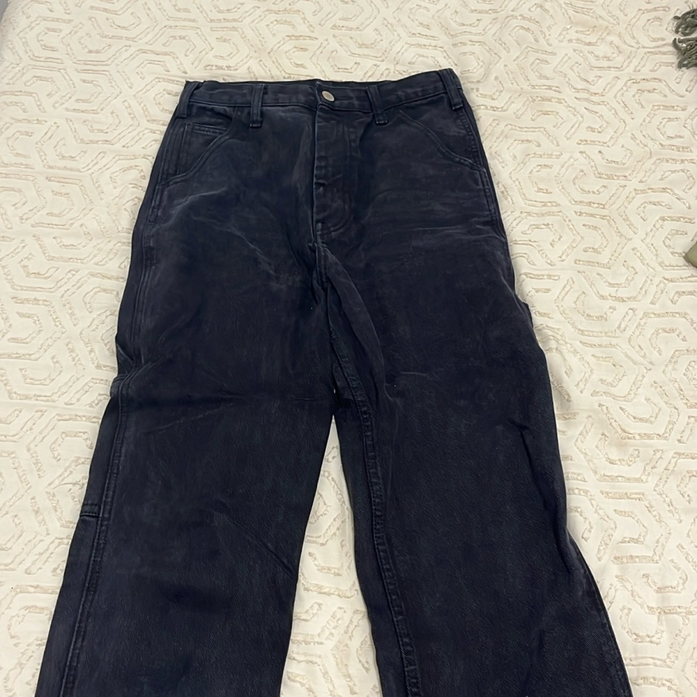 John Galt Black Carpenter Jeans
